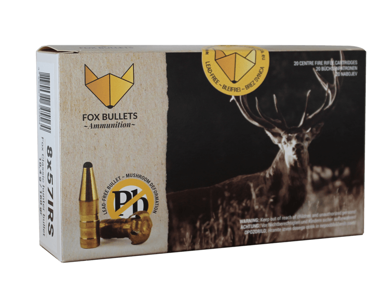 Fox 8×57 JRS 10,4g / 160gr CHB BOCK Kranj Fox 8x57 JRS 10,4g / 160gr CHB