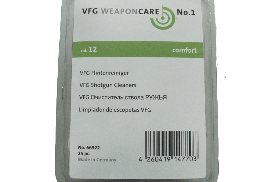 Filc čepki za čiščenje cevi cal. 12, VFG, 25 kos BOCK Kranj Filc čepki za čiščenje cevi cal. 12, VFG, 25 kos - Slika 2