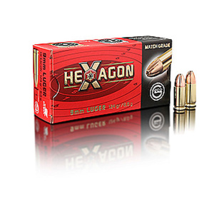 geco 9 mm Luger HEXAGON 8,0g (50)