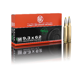 rws 9,3×62 EVO GREEN 11,9g (20) BOCK Kranj rws 9,3x62 EVO GREEN 11,9g (20)