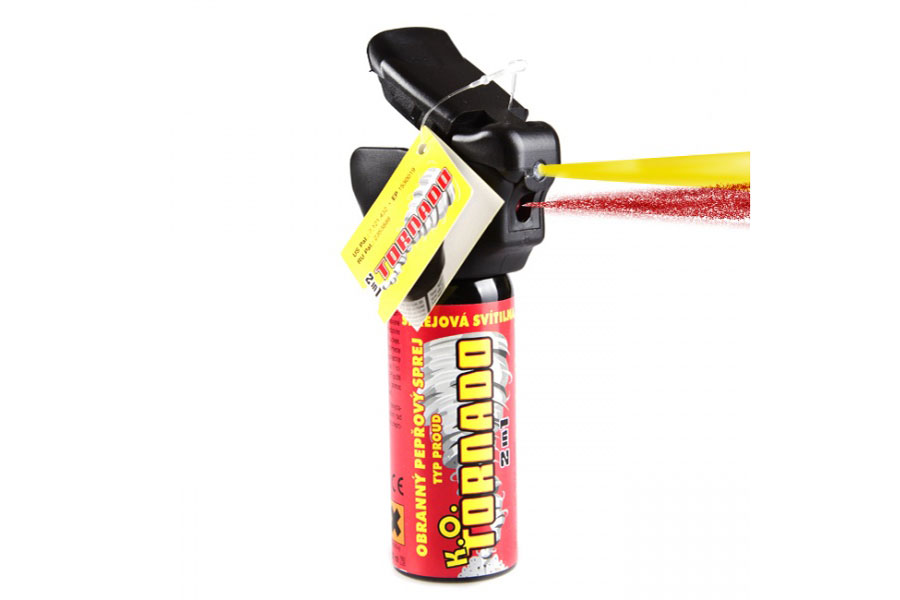 Obrambni sprej z lučko K.O.Tornado 50 ml BOCK Kranj Obrambni sprej z lučko K.O.Tornado 50 ml - Slika 2