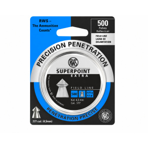 cal. 4,5 mm rws Superpoint Extra 0,53g - Blister